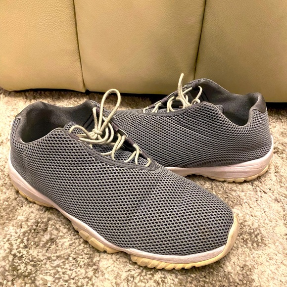 Jordan Other - Jordan Future Low Wolf Grey Mesh Sneakers
